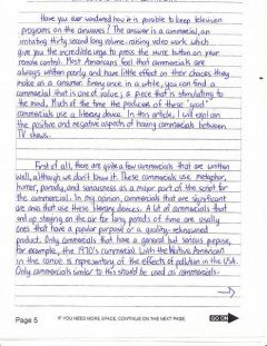 Sample 5 paragraph essays high school