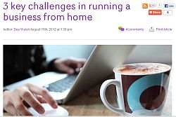3 key challenges in running a business from home screenshot