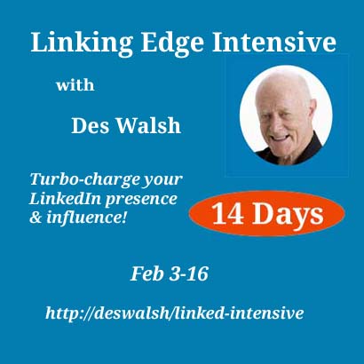 Linking Edge Intensive Feb 3-16 2014